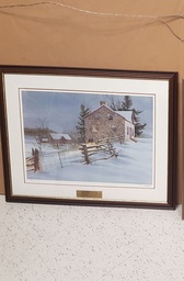 [#J2-59] Artwork - Snow Cabin