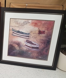 [#J2-65] Artwork - 3 Boats