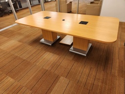 [#C7-7] Wooden Meeting Table