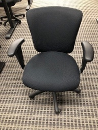 [#B13-4] Black Task Chairs