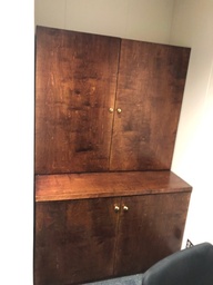 [#D31-w10] Storage cabinet, wood