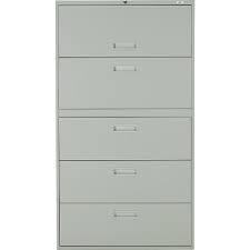 [#D12-1] 5 Drawer Lateral Filing Cabinet (Photo Approximation)