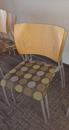 [#B8-1] WOOD BACK STACK CHAIRS