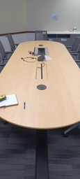 [#C7-44] CONFERENCE TABLE 12' X 5' (broken)