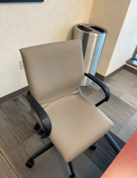 [#B5-65] BROWN TASK CHAIRS