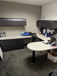 [#E7-20] U-Shape Desk (9'x8')