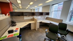 [#A4-158] Transit Stations with Ped and overhead bins.