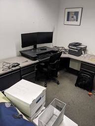 [#E6-68] Corner L-Shape Desk (8'x8')