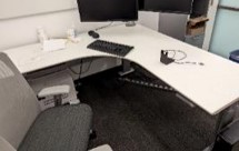 [#E6-212] Desk, Corner, 66" x 66"