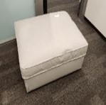 [#B11-253] Ottoman, 42" x 42" x 18"