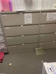 [#D10-38] 4-drawer Lateral File, Beige