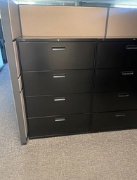 [#D10-64] 4-drawer Lateral File, Black