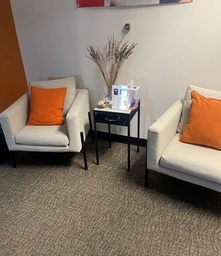 [#B12-33] Lounge Chair, Beige w Pillows