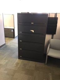 [#D12-3] Five Drawer File Cabinets