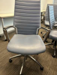 [#B5-1] Conference Room Chair (blue)