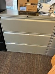 [#D8-146] Lateral Filing Cabinet 3 drawers - 42"W
