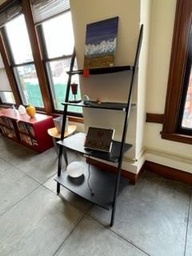 [#D2-239] Wood Wall-Supported Bookshelf - 33"X72"