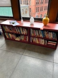 [#D1-244] 2-High Bookcase - 18"X42"X26"