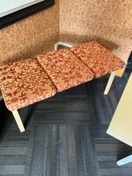 [#B2-250] Bench Seat w/ cusion - 20"X42"