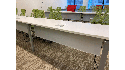 [#C19-4]  Training Tables 2’ x 5’ 4 rows of 3, powered