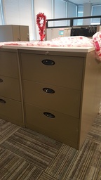 [#D8-36] Filing Cabinet 3 drawers - metal