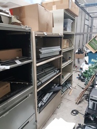 [#D12-43] Metal file cabinet, 5-drawer (poor condition)