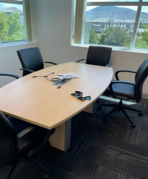 [#C8-11]  6’ MEETING TABLE 