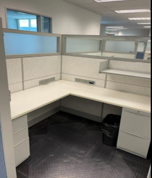 [#A4-42]  6X6 TEKNION WORKSTATIONS 