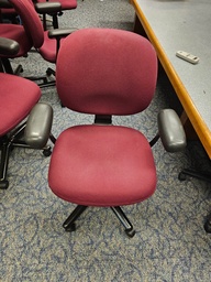 [#B13-10] Task Chair - with Arms (red)