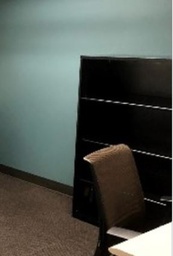 [#D3-5] Black Bookcase