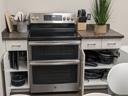 [#G1-12] Misc. Breakroom Contents (wall w/ oven/range)