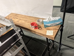 [#C11-80] rustic side table (5'x1.5'x2')