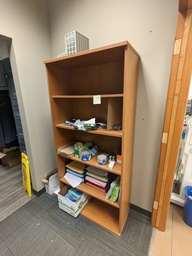 [#D4-121] 5-high bookshelf