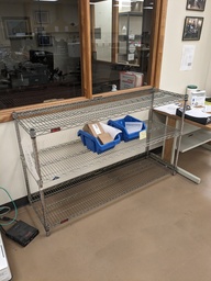 [#D14-128] 2-shelf wire rack