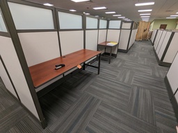 [#C19-182] work table with sawhorse look base