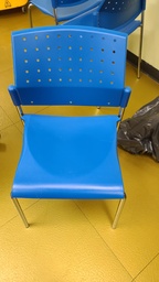[#B4-1] Stacking Chairs - Blue