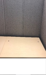 [#C19-19] KI Wood Top Table 24 inch