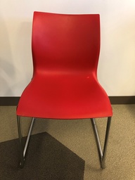 [#B4-11] Red Café Chairs