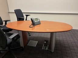 [#C8-16] 6ft x 3ft Oval Table