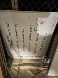 [#F5-8] Whiteboards / 4'W X 6'L/ Wood Trim around edges