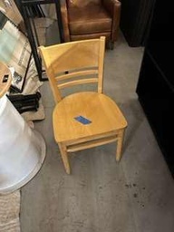 [#B8-36] Wood Chair(Lighter Natural Wood Finish)