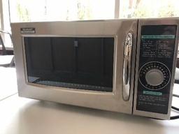 [#G8-93] Silver Sharp Microwave