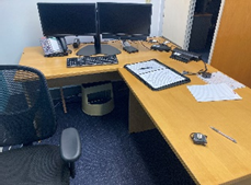 [#E6-13] L-Shaped Desk, 63x32x30"