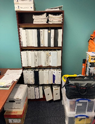 [#D4-19] Wooden Bookcase, 30x12x72"