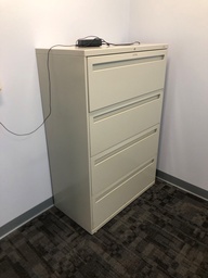 [#D10-26] 4-Drawer Filing Cabinet