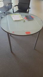[#C14-12] Table - Glass, Round