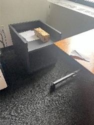 [#D30-91] Black Cabinet