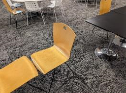 [#B4-5] Chair, Dining, Wood, 17" x 20" x 34"