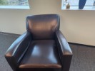[#B12-181] Chair, Lounge, Black, 29" x 31" x 31"