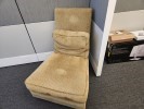 [#B12-189] Chair, Lounge, Green, 31" x 36" x 42"